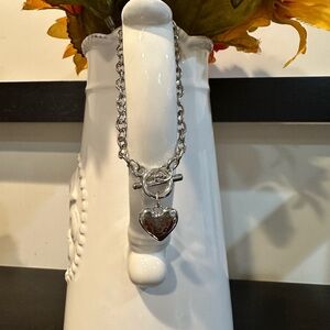 D’Bello Accessories Silver Heart Bracelet